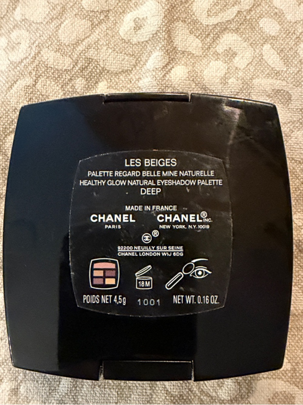 CHANEL Les Beiges Eyeshadow Palette - Deep New - ordered wrong shade
